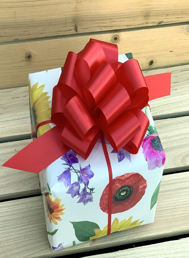 GiftWrap Etc. Christmas Gift Pull Bows Variety Pack - 5" Wide, Set of 30, Presents, White, Red, Emerald Green, Royal Blue, Silver, Gold, Wreath, Gift Basket, Birthday, Decoration, Fundraiser, Easter - Image 2